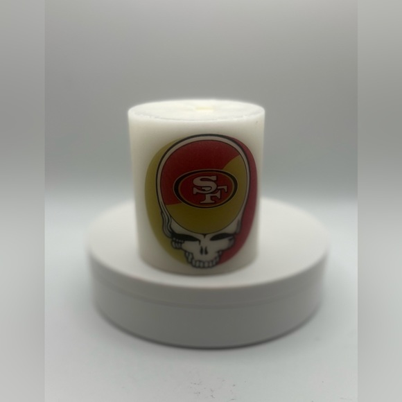 San Francisco 49ers candle - Picture 1 of 2